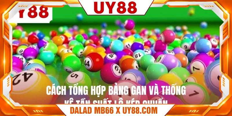 Cách tổng hợp bảng gan và thống kê tần suất lô kép chuẩn