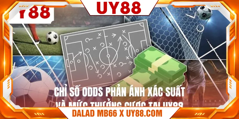 Chỉ số odds phản ánh xác suất và mức thưởng cược tại UY88