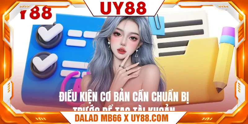 Điều kiện cơ bản cần chuẩn bị trước để tạo tài khoản 