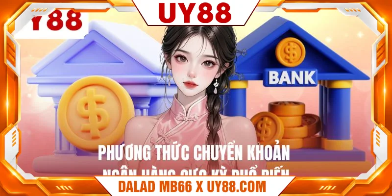 Phương thức chuyển khoản ngân hàng cực kỳ phổ biến 