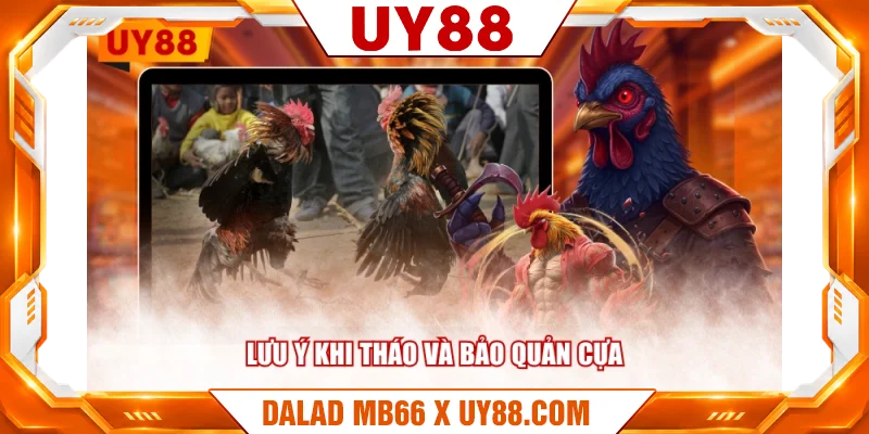 Lưu ý khi tháo và bảo quản cựa Lưu ý khi tháo và bảo quản cựa